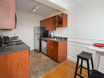 Newly renovated residences with upgraded kitchens*